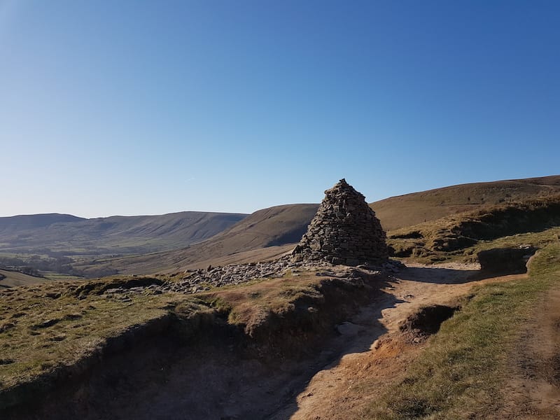 Cairn on a mountain