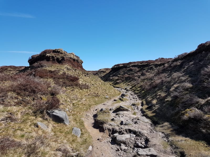 Path in mountains