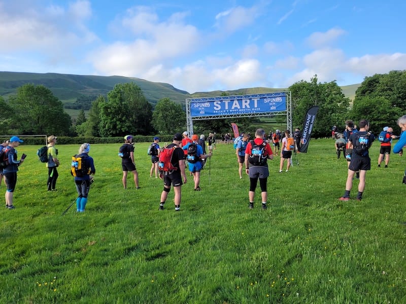 The start of the race