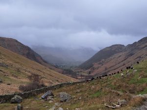 cloud on the hills in the lakes