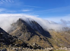 Cloud coming in