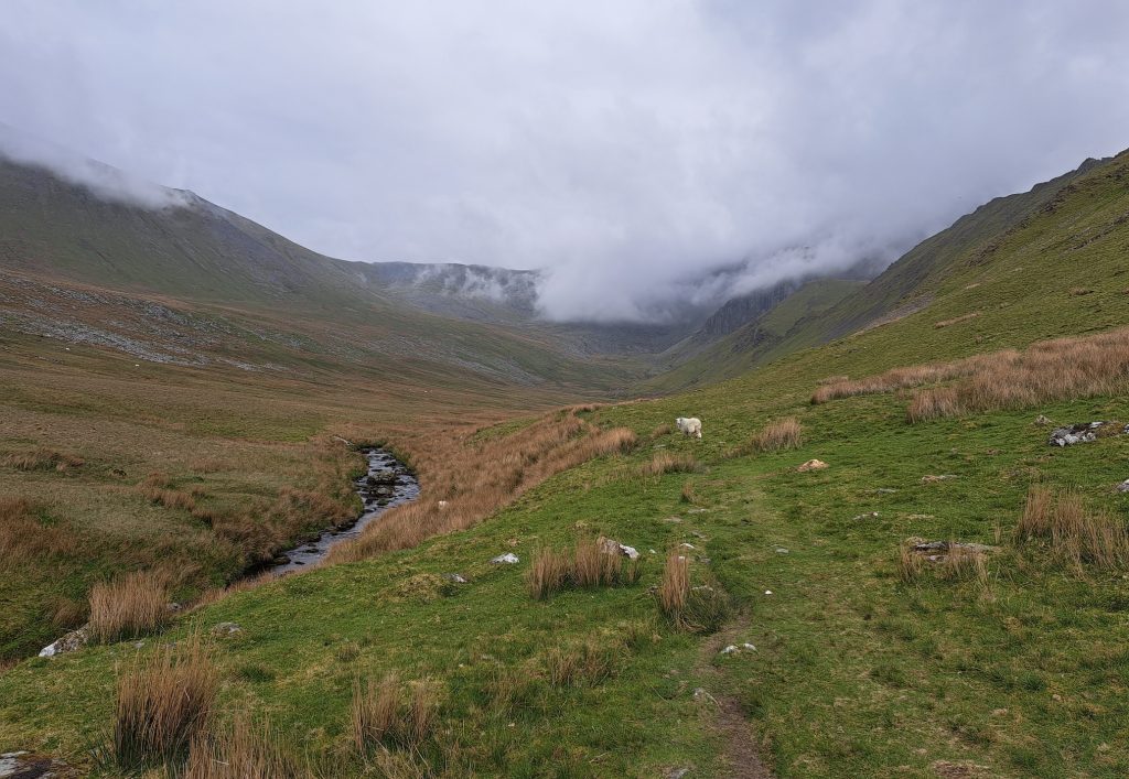 By the Afon Llafar