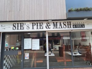 Pie, mash and eels
