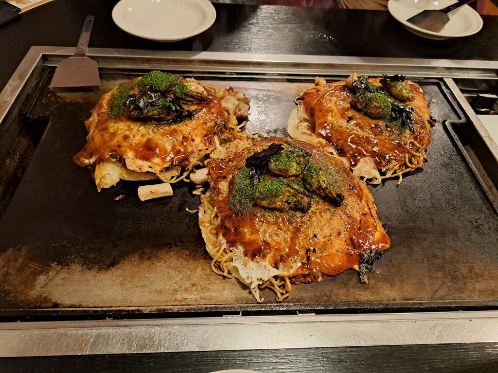 Okonmiyaki in Takehara