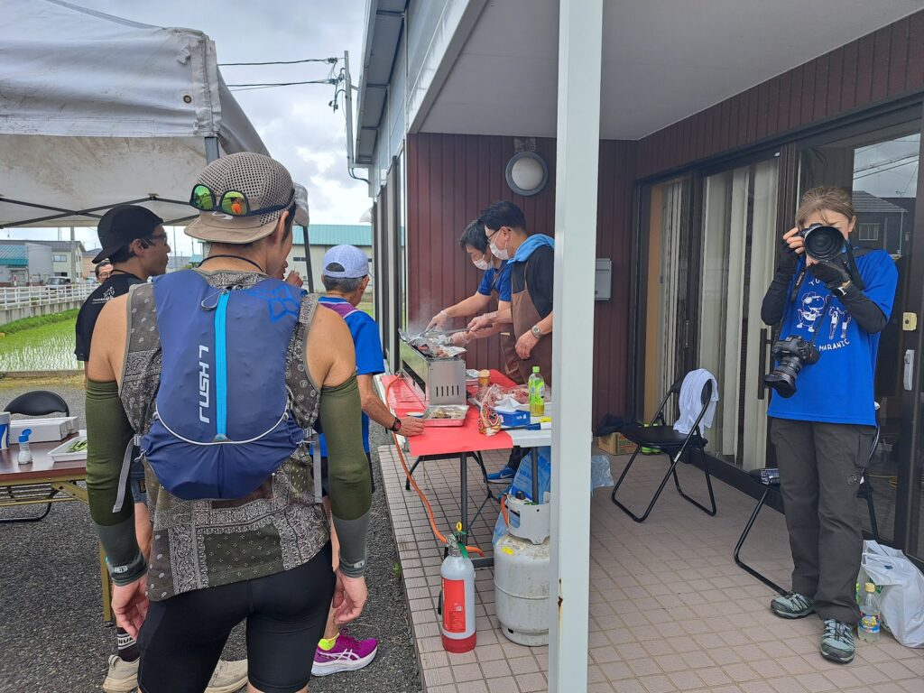 Food stop, with BBQ