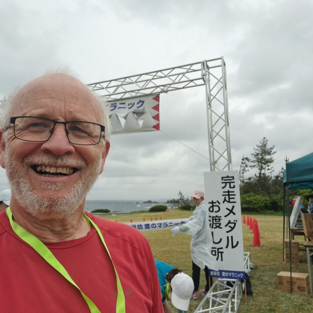  Ray at the finish