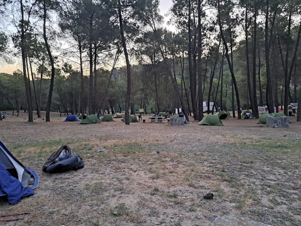 The campsite