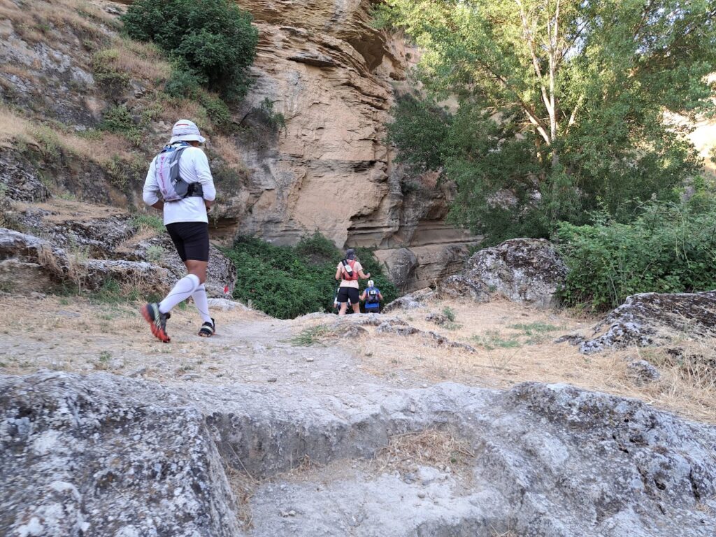Running in the gorge